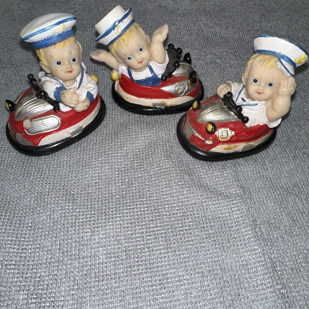 Vintage Resin Primary Antique Figurines
